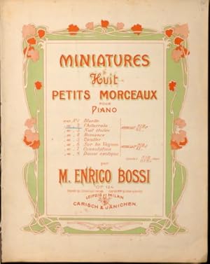 Miniatures. Huit petits morceaux pour piano. Op. 124. No. 2: Chitarrata