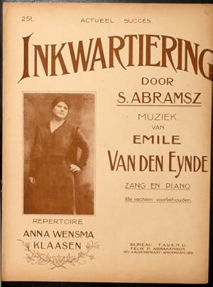 Inkwartiering. Muziek van Emile van de Eynde. Zang en piano. Repertoire Anne Wensma Klaasen
