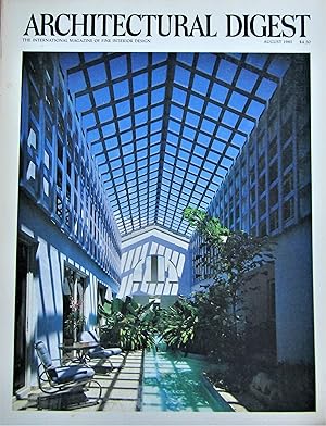 Architectural Digest -- August 1985