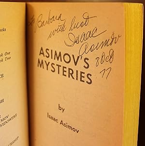 Asimov's Mysteries SIGNED