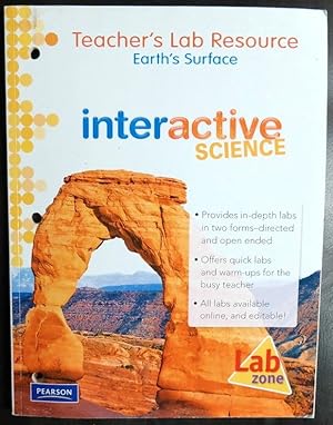 Imagen del vendedor de Teacher's Lab Resource: Earth's Surface (Interactive Science, 3) a la venta por GuthrieBooks