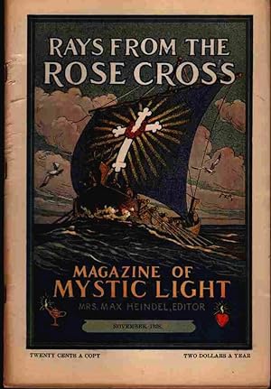 Seller image for Rays from the Rose Cross; a Magazine of Mystic Light, November 1928, Vol. 20, No. 11 for sale by ABookLegacy, Mike and Carol Smith