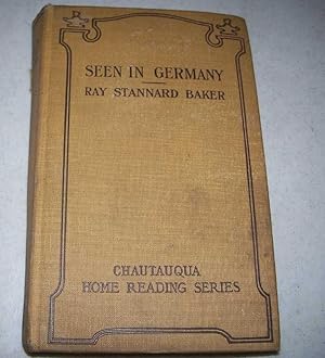 Imagen del vendedor de Seen in Germany (Chautauqua Home Reading Series) a la venta por Easy Chair Books