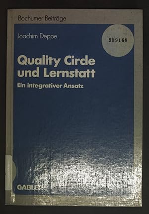 Bild des Verkufers fr Quality circle und Lernstatt : ein integrativer Ansatz. Bochumer Beitrge zur Unternehmensfhrung und Unternehmensforschung ; Bd. 35 zum Verkauf von books4less (Versandantiquariat Petra Gros GmbH & Co. KG)