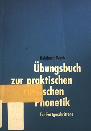 Bild des Verkufers fr bungsbuch zur praktischen russischen Phonetik fr Fortgeschrittene. Russisch als Fremdsprache, Materialien zum Russischunterricht, Band 2 zum Verkauf von books4less (Versandantiquariat Petra Gros GmbH & Co. KG)