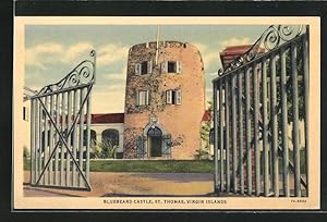 Postcard St. Thomas / Virgin Islands, Bluebeard Castle