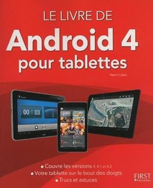 le livre de Android 4 pour tablettes