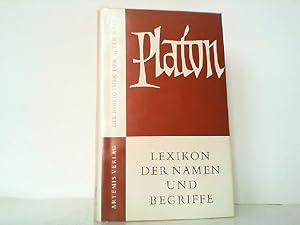 Bild des Verkufers fr Platon - Lexikon der Namen und Begriffe (Die Bibliothek der Alten Welt - Griechische Reihe). zum Verkauf von Antiquariat Ehbrecht - Preis inkl. MwSt.