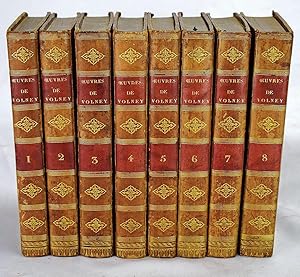 Image du vendeur pour Oeuvres completes de C.F. Volney (8 volume set) mis en vente par Sequitur Books