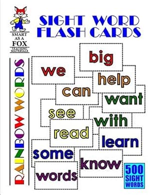 Seller image for Sight Word Flash Cards: 500 Rainbow Words for sale by GreatBookPrices