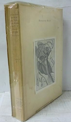 Imagen del vendedor de RELACION HISTORICA DEL VIAGE, QUE HIZO A LOS REYNOS DEL PERU Y CHILE EL BOTANICO D. HIPOLITO RUIZ EN AL AO DE 1777 HASTA EL DE 1788, EN CUYA EPOCA REGRESO A MADRID 2 tomos a la venta por LIBRERIA  SANZ