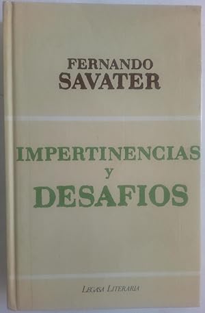 Imagen del vendedor de Impertinencias y desafos a la venta por Librera Ofisierra