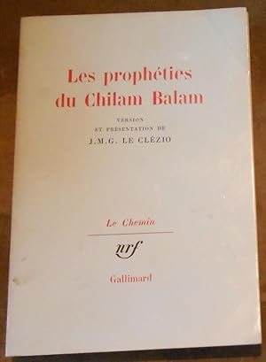 Les Prophéties du Chilam Balam