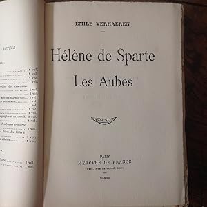 Hélène de SPARTE - Les AUBES.