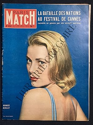 PARIS MATCH-N°319-DU 7 AU 14 MAI 1955-GRACE KELLY