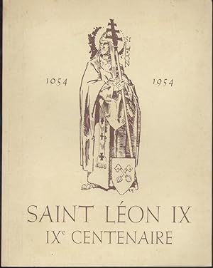 IXe centenaire de la mort du pape Saint Léon IX. Festschrift zur Feier des 900. Todestages Papst ...