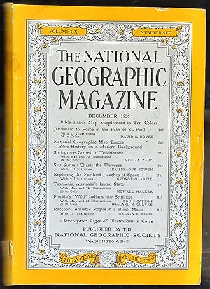 Seller image for National Geographic Magazine Volume CX Number 6 December 1956 for sale by Shore Books