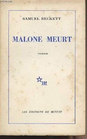 Seller image for Malone meurt for sale by Le-Livre