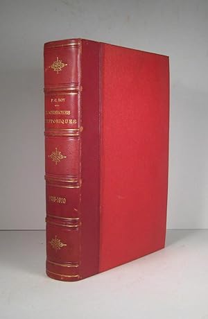 Recherches historiques. Volumes 5 et 6. Janvier 1898 - Décembre 1900