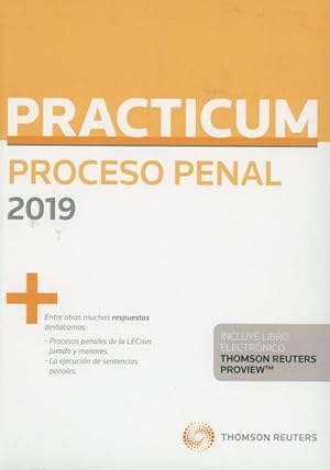 Image du vendeur pour Practicum proceso penal 2019 mis en vente par Vuestros Libros