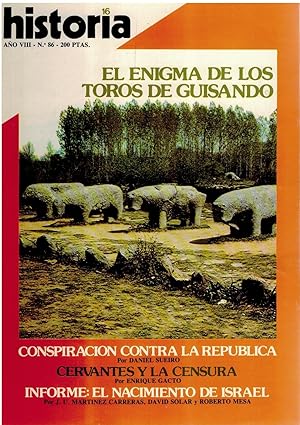 Immagine del venditore per Historia 16, el enigma de los toros de Guisando (y otros artculos) venduto da Librera Dilogo