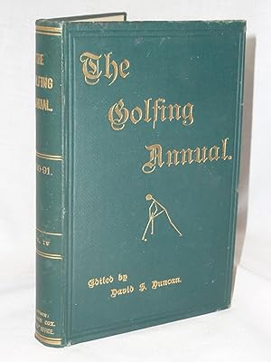 Image du vendeur pour The Golfing Annual 1890-1891 Volume IV mis en vente par Antiquarian Golf