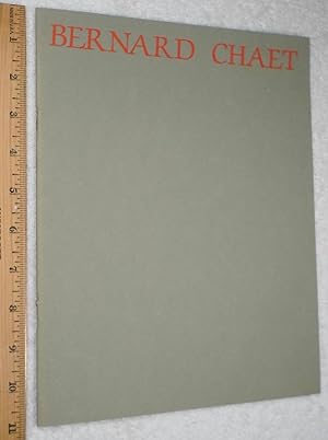 Bild des Verkufers fr Bernard Chaet, Themes and Variations 1942-1985 zum Verkauf von Dilly Dally