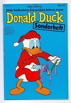 Bild des Verkufers fr Die tollsten Geschichten von Donald Duck, Sonderheft 45. zum Verkauf von Kunze, Gernot, Versandantiquariat