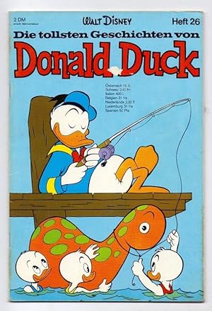 Bild des Verkufers fr Die tollsten Geschichten von Donald Duck, Heft 26. zum Verkauf von Kunze, Gernot, Versandantiquariat