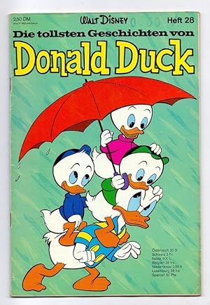 Bild des Verkufers fr Die tollsten Geschichten von Donald Duck, Heft 28. zum Verkauf von Kunze, Gernot, Versandantiquariat