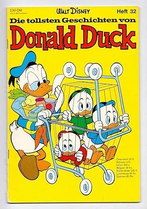 Bild des Verkufers fr Die tollsten Geschichten von Donald Duck, Heft 32. zum Verkauf von Kunze, Gernot, Versandantiquariat