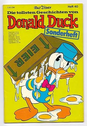 Immagine del venditore per Die tollsten Geschichten von Donald Duck, Sonderheft 40. venduto da Kunze, Gernot, Versandantiquariat