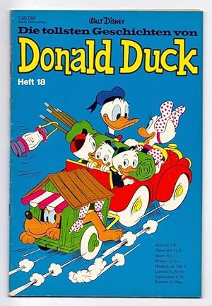 Bild des Verkufers fr Die tollsten Geschichten von Donald Duck, Heft 18. zum Verkauf von Kunze, Gernot, Versandantiquariat
