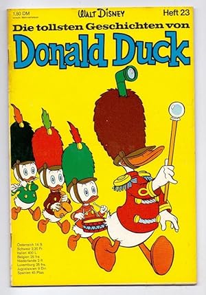 Bild des Verkufers fr Die tollsten Geschichten von Donald Duck, Heft 23. zum Verkauf von Kunze, Gernot, Versandantiquariat