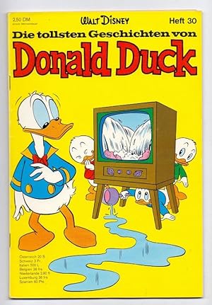 Bild des Verkufers fr Die tollsten Geschichten von Donald Duck, Heft 30. zum Verkauf von Kunze, Gernot, Versandantiquariat