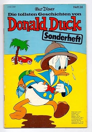 Bild des Verkufers fr Die tollsten Geschichten von Donald Duck, Sonderheft 38. zum Verkauf von Kunze, Gernot, Versandantiquariat