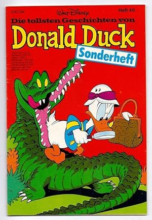 Bild des Verkufers fr Die tollsten Geschichten von Donald Duck, Sonderheft 46. zum Verkauf von Kunze, Gernot, Versandantiquariat