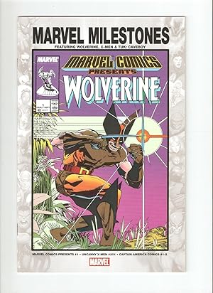 Marvel Milestones Wolverine, X-Men, Tuk the Cave Boy #0