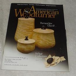 Bild des Verkufers fr American Woodturner Summer 2008What Collectors Want turned For Use II Eagle Cane Project Tool Steel Creative Couples Design Inspiration zum Verkauf von Pheonix Books and Collectibles