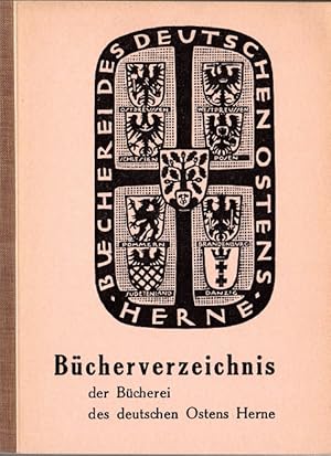 Bücherei des Deutschen Ostens. Bücherverzeichnis. Nachtr. 2