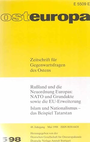 Bild des Verkufers fr 5 / 1998. osteuropa. Zeitschrift fr Gegenwartsfragen des Ostens. 48. Jahrgang. zum Verkauf von Fundus-Online GbR Borkert Schwarz Zerfa