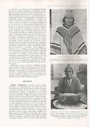 Bild des Verkufers fr LAMINA 15599: Hombres de Bolivia zum Verkauf von EL BOLETIN