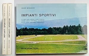 Impianti sportivi di Cesare Mercandino - 2 volumi - Görlich editore 1966