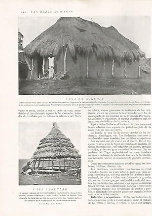 Bild des Verkufers fr LAMINA 15681: Casa en Nigeria zum Verkauf von EL BOLETIN