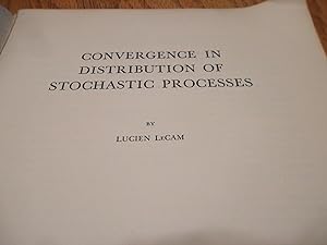 Convergence in Distribution of Stochastic Processes VOL 2, No. 11 PP. 207-236