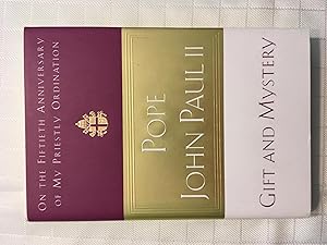 Immagine del venditore per Gift and Mystery: On the Fiftieth Anniversary of My Priestly Ordination [FIRST EDITION, FIRST PRINTING] venduto da Vero Beach Books