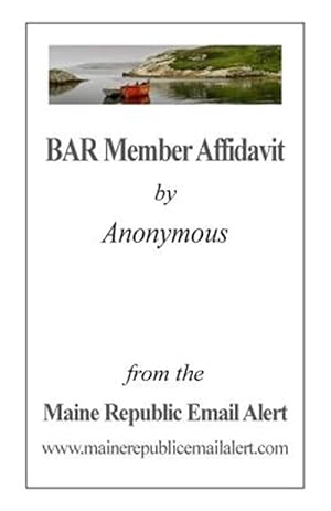 Seller image for Bar Member Affidavit for sale by GreatBookPrices