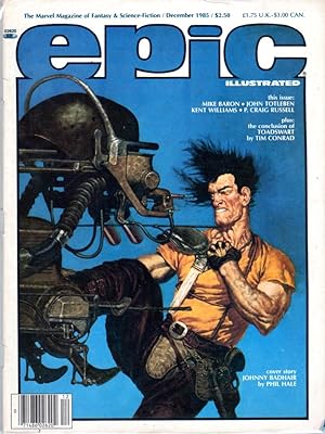 Epic Illustrated Magazine December 1985 Number 33 Volume 1