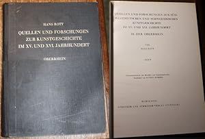 Quellen und Forschungen zur Kunstgeschichte im XV. und XVI. Jahrhundert Band III. Der Oberrhein T...