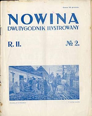 Seller image for Nowina. Glos inteligencji. Dwutygodnik ilustrowany. R.2 (1927). Nr 2 (1 luty 1927) for sale by POLIART Beata Kalke